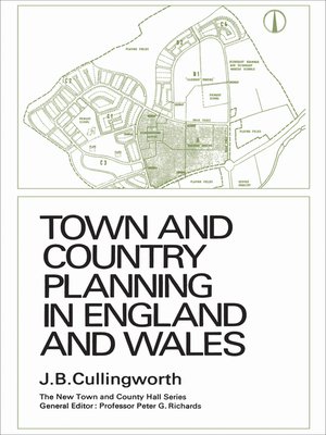 cover image of Town and Country Planning in England and Wales